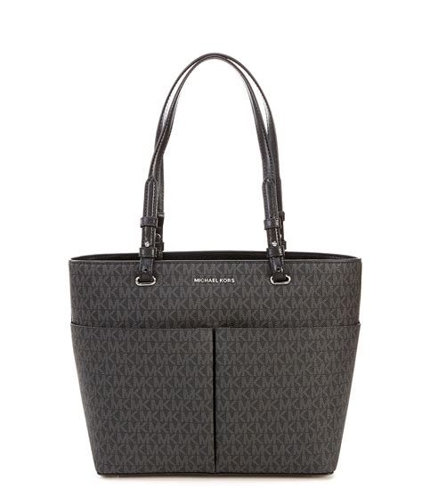 michael kors medium bedford tote black|michael kors bedford medium tote.